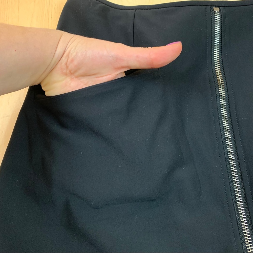 Athleta Stellar Skort black skirt zipper size S - Picture 6 of 16